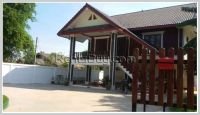 Fully furnished Lao style house for rent