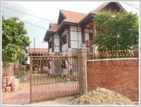 ID: 2913 - Fully furnished Lao style house in quiet area