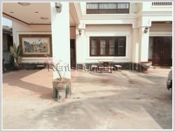 ID: 3058 - Modern house in business area for rent In Saysettha district