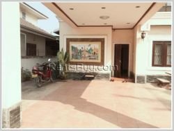 ID: 3058 - Modern house in business area for rent In Saysettha district