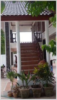 Fully furnished Lao style house for rent