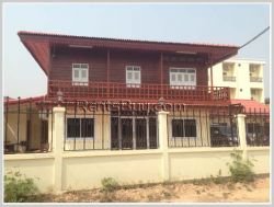 ID: 3085 - House for rent without furnished for rent in Saysettha district
