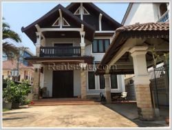 ID: 4313 - Lao style house near 23 Singha Park and Sengdara Fitness for rent