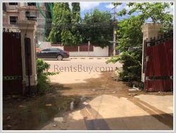 ID: 3491 - Beautiful house for rent next to main road, near Sengdala Fitness Center