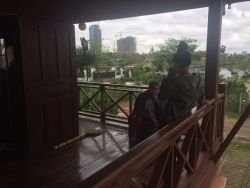 ID: 4140 - Lao style house with large garden in neigborhood of Logos College
