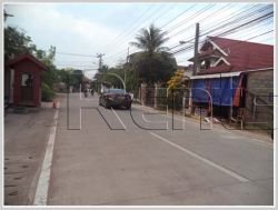 ID: 809 - Nice house next to concrete road for rent in Saysettha District.