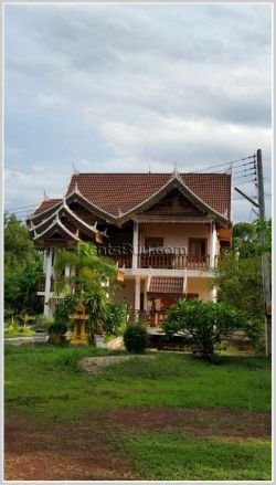 ID: 3809 - Beautiful house with Fish pond and near National University of Laos for rent
