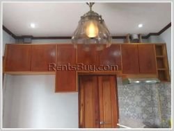 ID: 303 - House with fully furnished by pave road for rent in Sikhottabong district