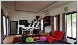 ID: 3109 - The beautiful house with large garden and swimming pool for rent in Sikhottabong district