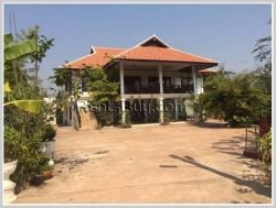 ID: 3037 - The dream house in Lao comminuty for rent in Sikhottabong district