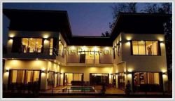 ID: 3109 - The beautiful house with large garden and swimming pool for rent in Sikhottabong district