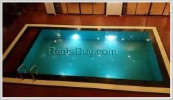 ID: 3109 - The beautiful house with large garden and swimming pool for rent in Sikhottabong district
