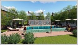ID: 3752 - Beautiful house with large garden in prime location near Mekong River for rent