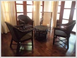 ID: 3464 - Lao style house for rent next to Mekong Riverfront.