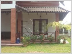 ID: 3013 - Lao style house with large yard for rent in diplomatic area