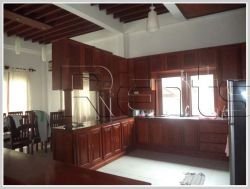 ID: 3118 - Lao style house with large yard for rent in Diplomatic area