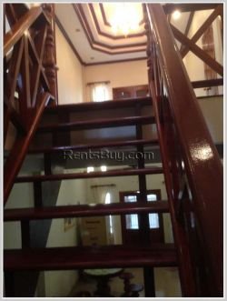 ID: 3049 - Nice house near VIS for rent in Sisattanak district.