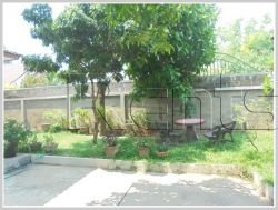 ID: 3144 - The beautiful privacy house with fully furnished and large yard for rent in Sisattanak Di
