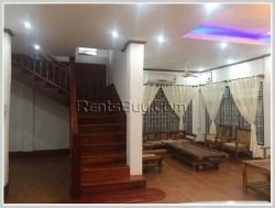 ID: 3214 - The house in town with fully furnished for rent in Saysettha district