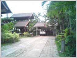 ID: 2457 - Lao style house with natural view in foreign community