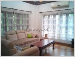 ID: 2457 - Lao style house with natural view in foreign community
