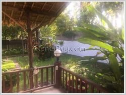ID: 3281 - Lao style house with fully furnished for rent