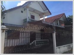 ID: 3381 - The nice house near M-point mart with fully furnished for rent in Sisattanak district