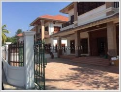 ID: 3406 -Newly modern constructed house for rent in Lao and foreign communities zone, near Saphanth
