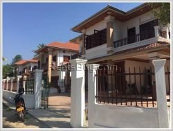 ID: 3406 -Newly modern constructed house for rent in Lao and foreign communities zone, near Saphanth