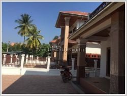 ID: 3406 -Newly modern constructed house for rent in Lao and foreign communities zone, near Saphanth