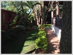 ID: 3425 - Lao style house for rent near faculty of law and political area.