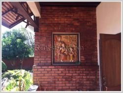 ID: 3425 - Lao style house for rent near faculty of law and political area.