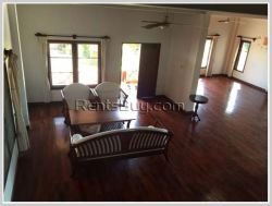 ID: 3425 - Lao style house for rent near faculty of law and political area.