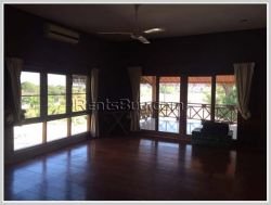 ID: 3425 - Lao style house for rent near faculty of law and political area.