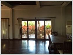 ID: 3425 - Lao style house for rent near faculty of law and political area.
