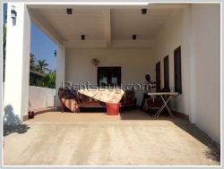 ID: 3440 - New modern house for rent in the developed and peaceful village in Sisattanak District.