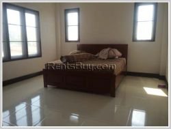 ID: 3440 - New modern house for rent in the developed and peaceful village in Sisattanak District.