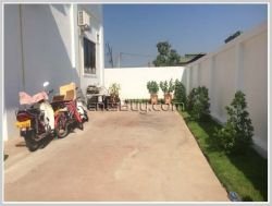 ID: 3440 - New modern house for rent in the developed and peaceful village in Sisattanak District.