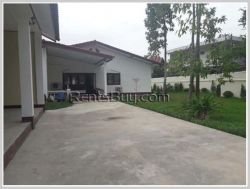 ID: 3457 - Pretty house for rent with fully furnished by concrete road in the diplomatic area.