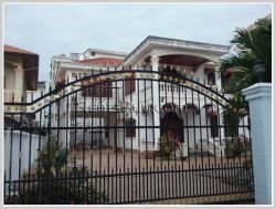 ID: 3463 - Modern house for rent close to Vientiane International School.