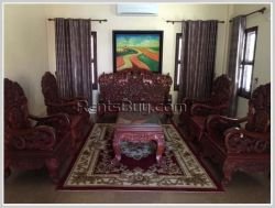 ID: 3521 - Beautiful house by concrete road for rent near Panyathip International School