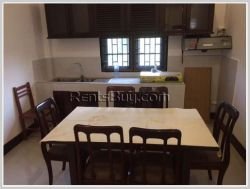 ID: 125 - Pretty house with fully furnished next to concrete road for rent in diplomatic area