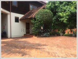 ID: 3639 - Lao style house with fully furnished and large garden for rent