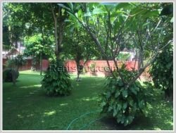 ID: 3639 - Lao style house with fully furnished and large garden for rent