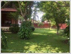 ID: 3639 - Lao style house with fully furnished and large garden for rent