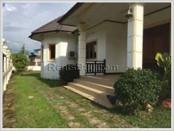 ID: 2212 - One floor house with large yard near Sengdara Fitness for rent