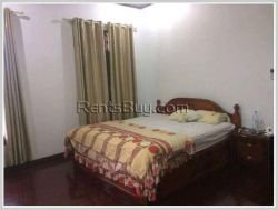 ID: 3928 - The luxury house with large parking for rent in Sisattanak district