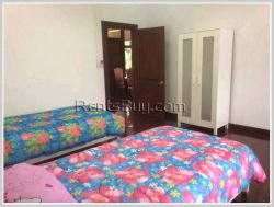 ID: 3928 - The luxury house with large parking for rent in Sisattanak district