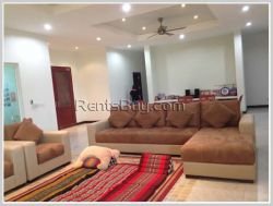 ID: 3108 - The new house is beautiful with fully furnished for rent in Sisattanak district