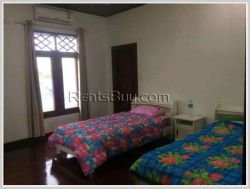 ID: 3928 - The luxury house with large parking for rent in Sisattanak district